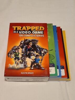 Trapped In A Video Game The Complete Series Books 1-5 By Dustin Brady